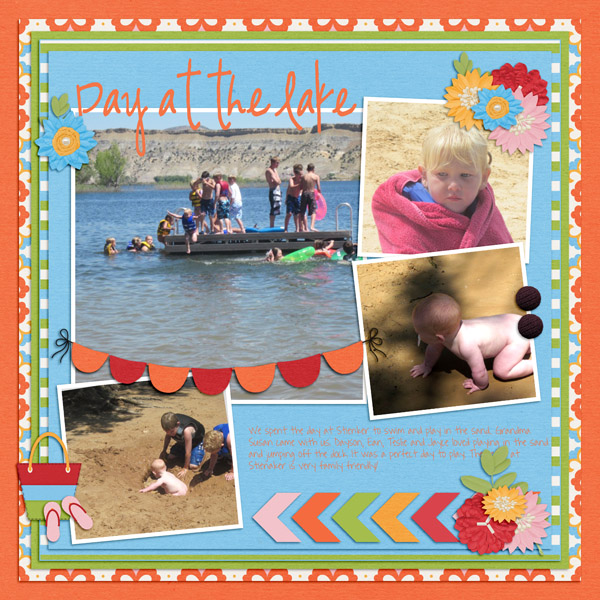 day at the lake
