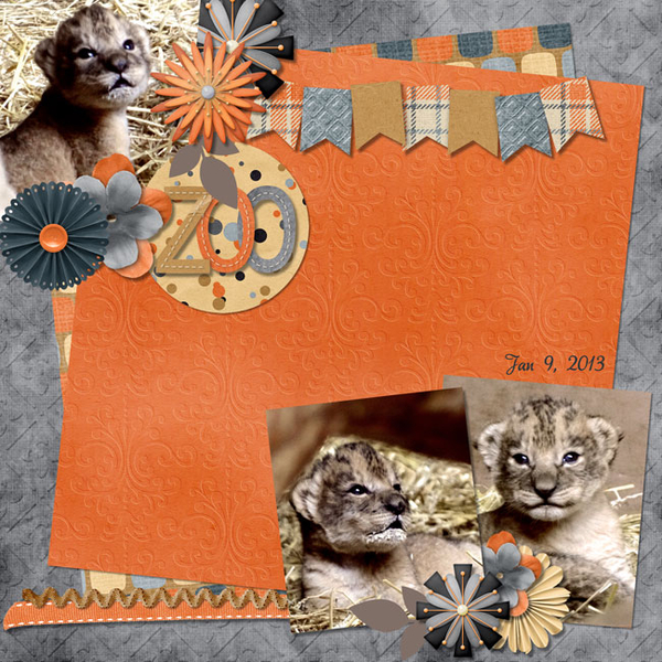 Day at the Zoo pg 1