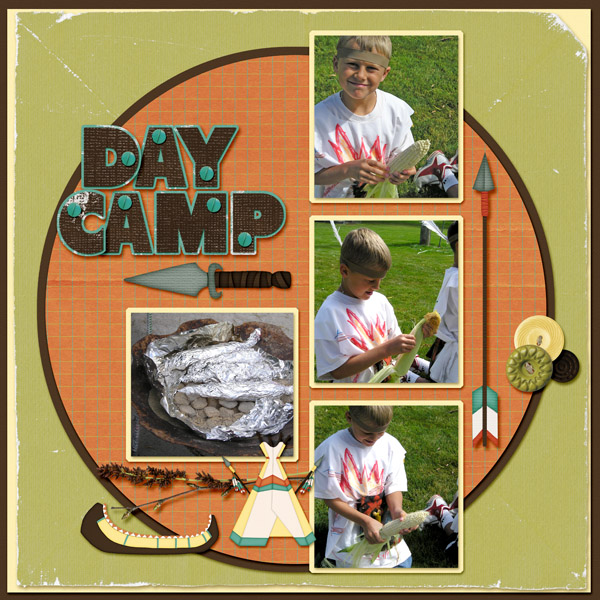 Day Camp Corn Cooking Right