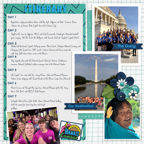 DCYT Itinerary