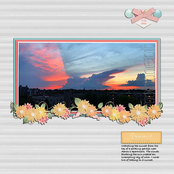 DDD July Mojo Mod Sunset Sensation