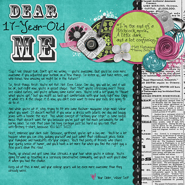 Dear 17-Year-Old Me