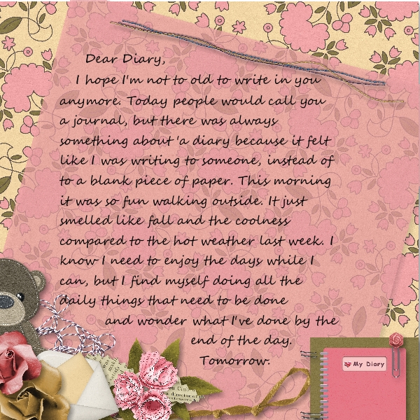 Dear Diary