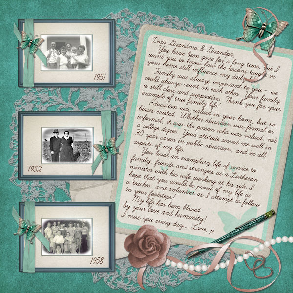 Dear Grandma +amp; Grandpa