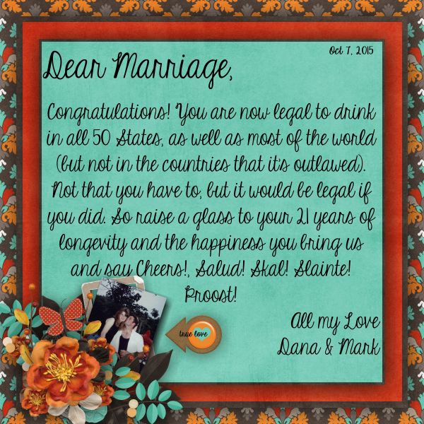 Dear Marriage