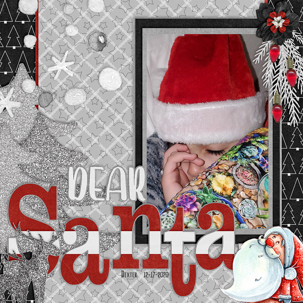 Dear Santa kit and Template set