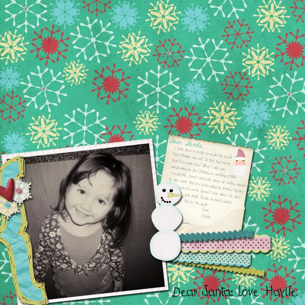Dear Santa: Love Haylie