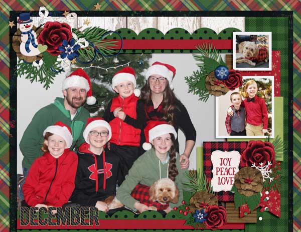 Dec Calendar Topper