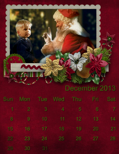 Dec Calendar