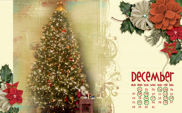 DEC desktop calendar