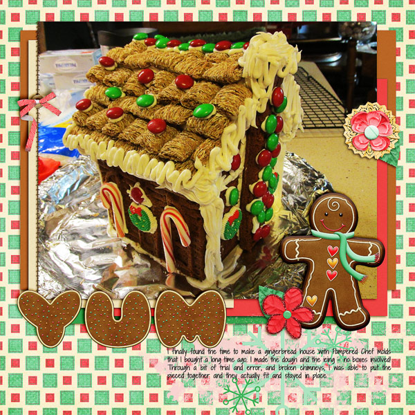 December 2014 Template Challenge #2-Gingerbread House