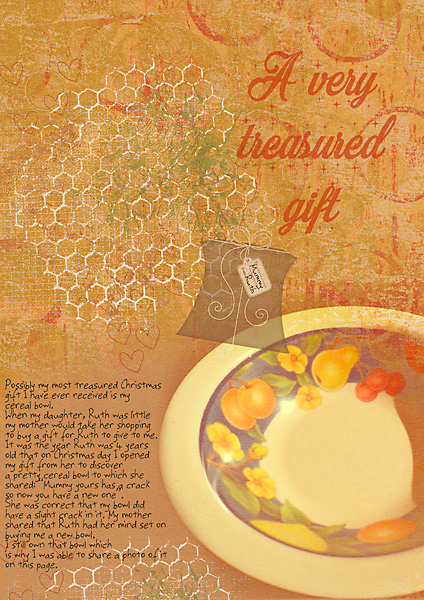 December 2020 Art Journal - Gift