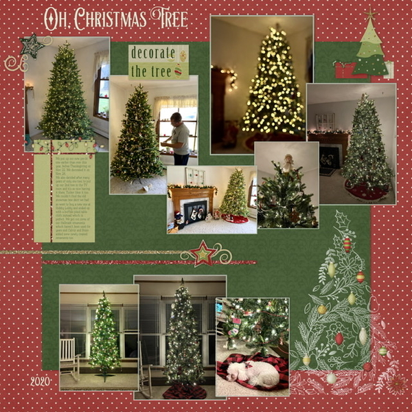 December 2020 Brush Challenge: Oh, Christmas Tree