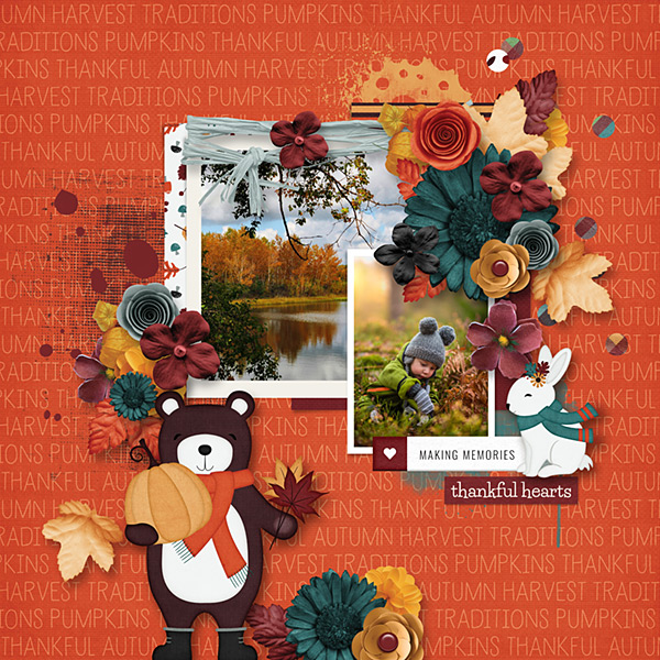 December 2020 Gingerscraps: Created with Rewards