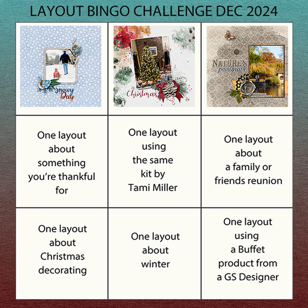 December '24 Layout Challenge