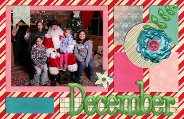 December Calendar Topper
