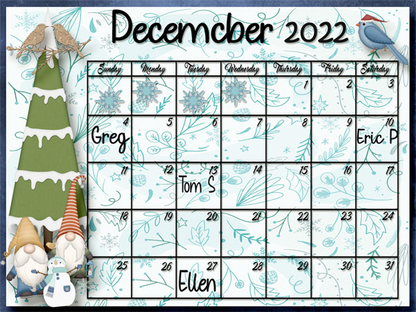 December Calendar