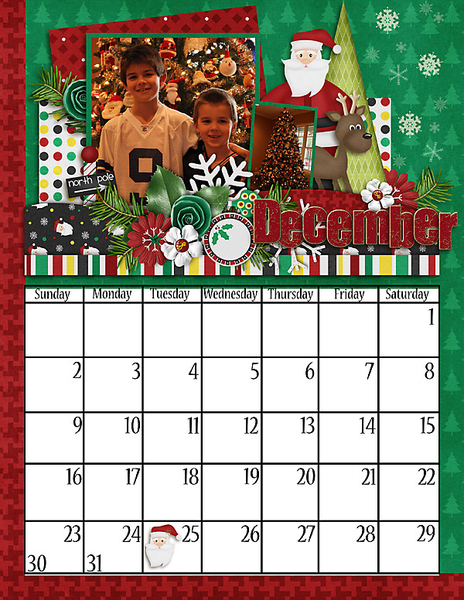 December Calendar