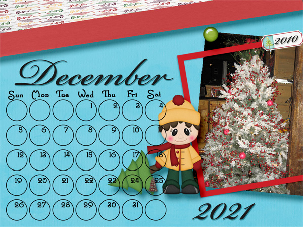 December Christmas Desktop