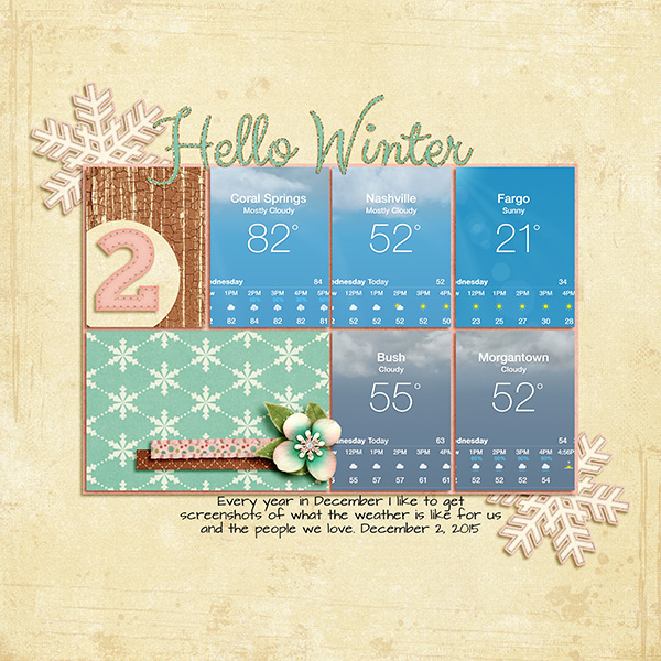 December Daily 2015- Dec. 2 Weather