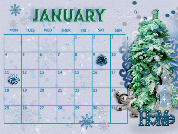 December Desktop Challenge with The Cherry