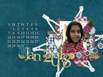 December Desktop Challenge