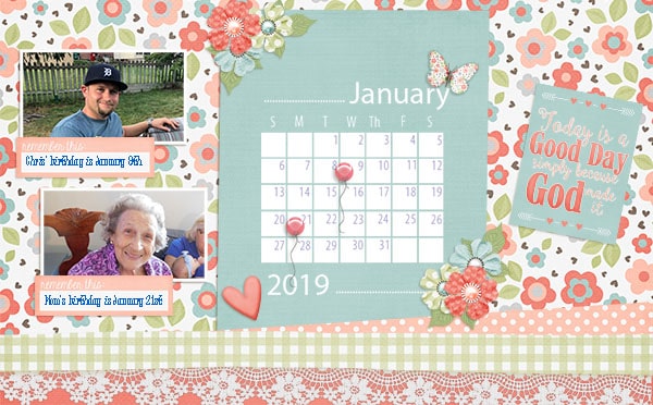 December Desktop Challenge