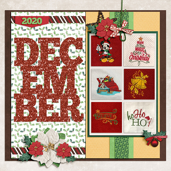 December Embroidery