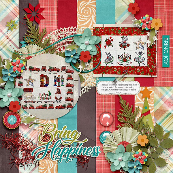 December Placemats