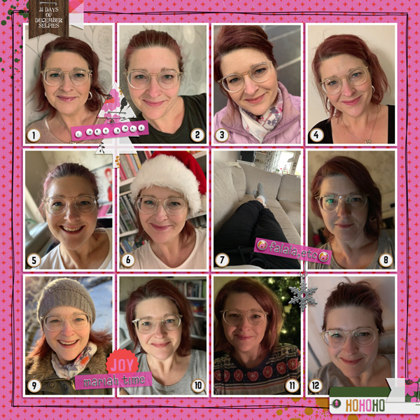 December selfie challenge part 1