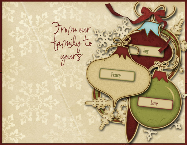December Sweet Card