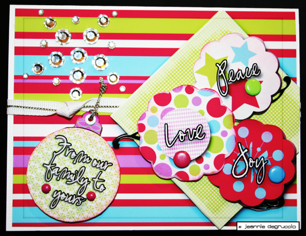 December Sweet Cards Template