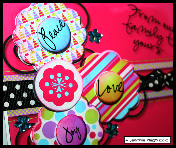 December Sweet Cards Template