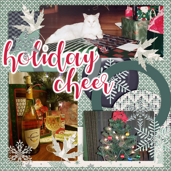 December Template Challenge #1 with LDragDesigns