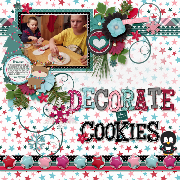 Decorate the cookies