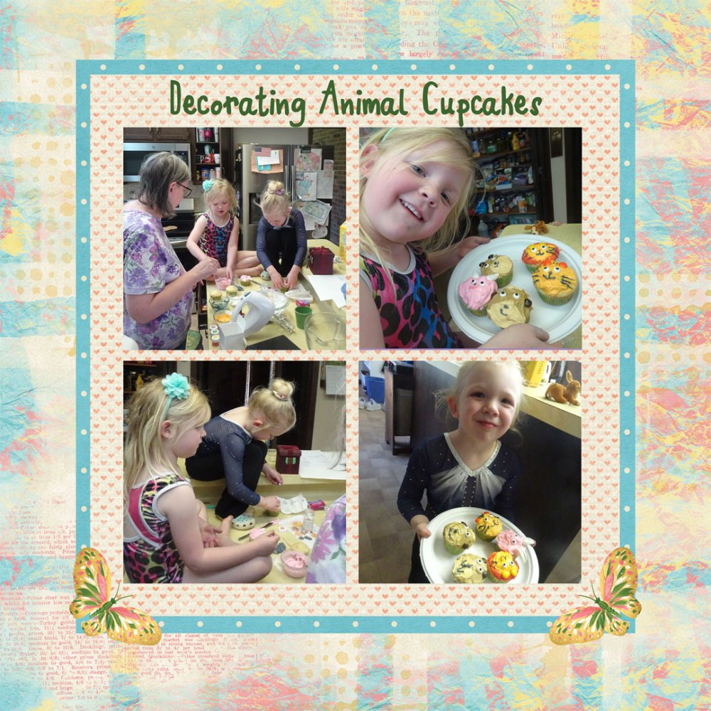 Decorating Animal Cupcakes