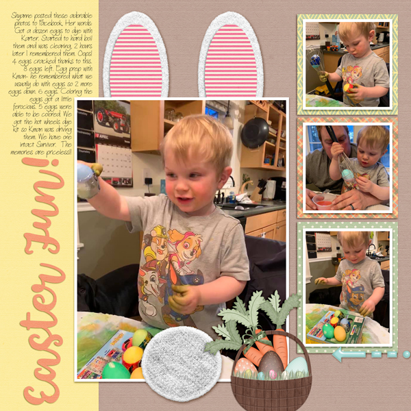 decorating eggs