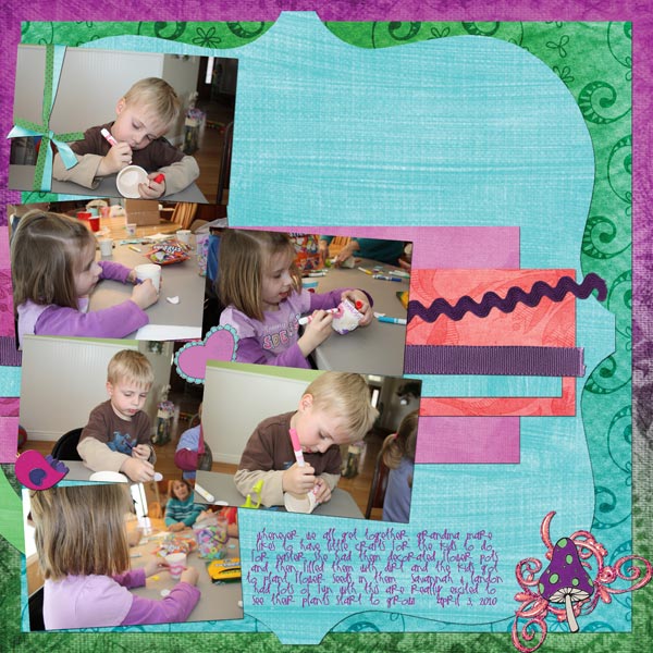 Decorating Flower Pots