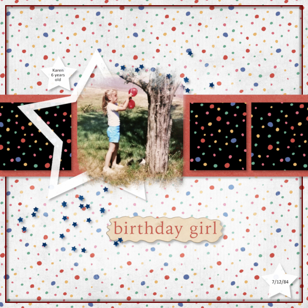 Decorating for my 6th birthday