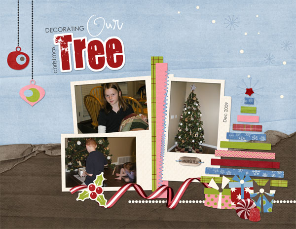 Decorating Our Christmas Tree 2009