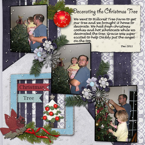 Decorating the Christmas Tree - 2011