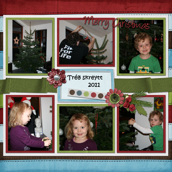 Decorating the tree