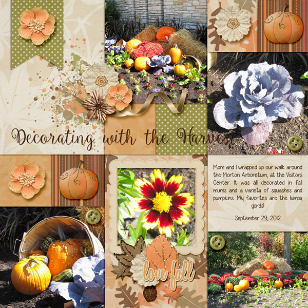 Decorating with the Harvest