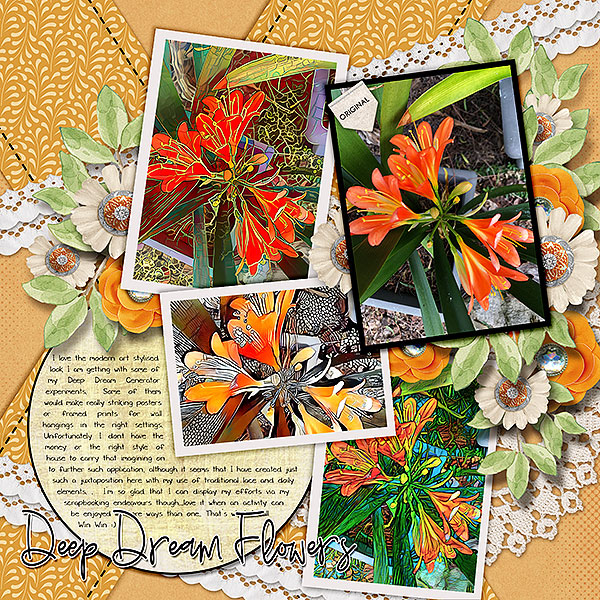 Deep Dream Flowers