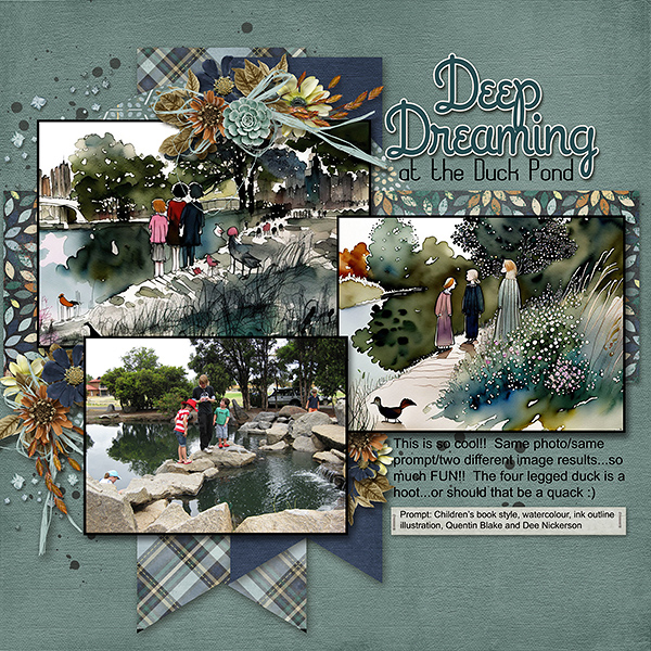 Deep Dreaming at the Duck Pond