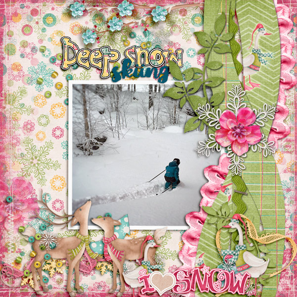 Deep-snow-skiing