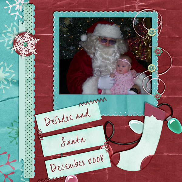 Deirdre and Santa