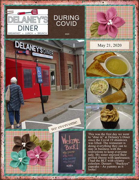 Delaney's Diner During Covid