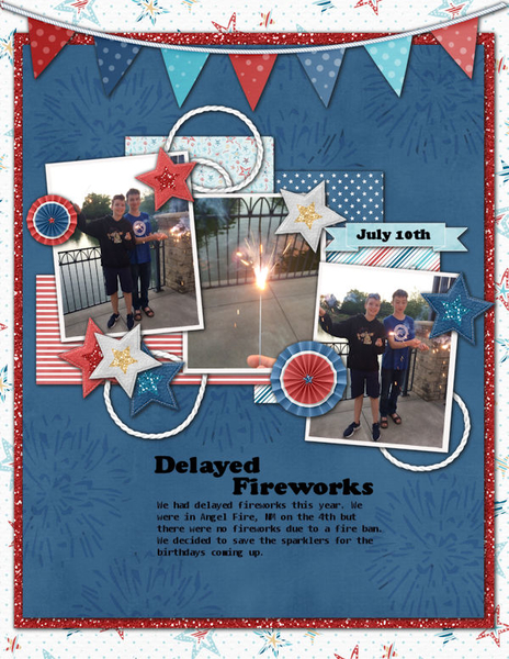 Delayed Fireworks