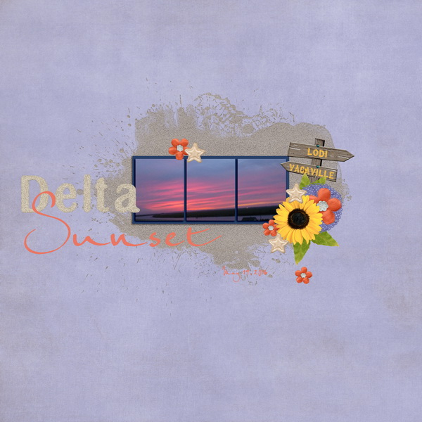 Delta Sunset